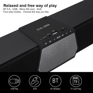 Thanh Âm Thanh Không Dây 50CM Loa Răng Xanh Loa Siêu Trầm Stereo Màn Hình Kỹ Thuật Số Lớn Đài FM Thanh Âm Thanh Máy Tính Cho Máy Tính Xách Tay PC TV AUX - Product Image 4