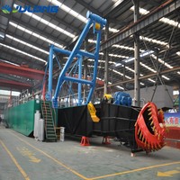 Amphibious Cutter Suction Dredger Bateaux Excavatrices à vendre