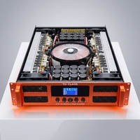 Amplificateur de puissance professionnel de classe TD 3U, 4 canaux, 2000 W par canal, amplificateur audio stéréo pour caisson de basses, système de sonorisation de scène DJ