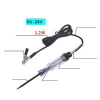 DC 6V 12V 24V tension testeur de Circuit électrique affichage numérique longue sonde stylo ampoule Automobile outils de Diagnostic réparation automatique