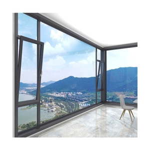 <span class=keywords><strong>Fenêtre</strong></span> passive inclinable et tournante en aluminium de style américain Prima Fenêtres à volet quadruple Conception personnalisée Offre Spéciale - Product Image 1