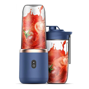 Multifunctional Mini USB Type-C Battery-Powered <b>Waterproof</b> <b>Electric</b> Blender Smoothie Maker Portable Juicer 400mL Capacity - Product Image 1