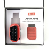 Xtruck X005 Kamyon Tarayıcı Akıllı ECU Programlama DPF Regen Arıza Kodu Okuyucu Ağır Ticari Kamyonlar için 12V 24V