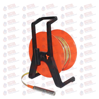 30m 50m 100m 150m 200m 300m 500m Support en métal Règle en acier Portable Meter Tape Jauge de niveau d'eau Indicateur de profondeur