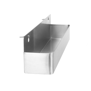 <b>Wall</b> Mounted Single Deck Liquor Bottle Shelf, Stainless Steel <b>Wine</b> Storage <b>Rack</b> for Restaurant & Bar Kitchen - Product Image 2