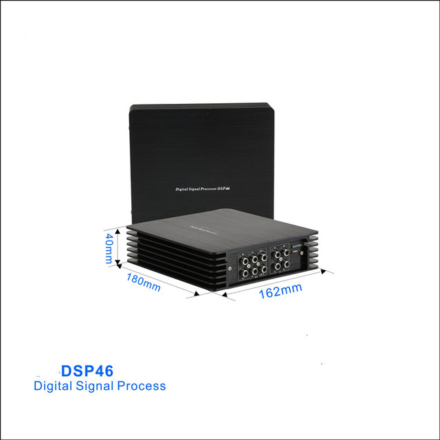 YIYELANG DSP-X7S Factory Audio Processor Car Power Amplifier Class AB/Class D 4-Channel 80W*4CH MOSFET Aluminium DSP Amplifier