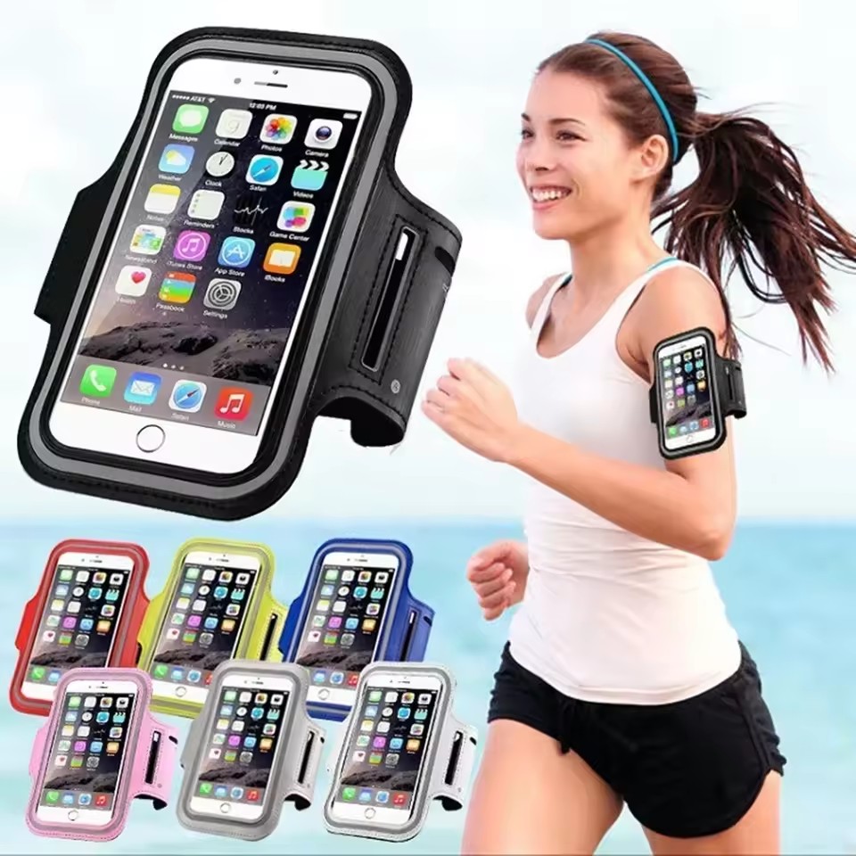 7 Inch Mobile Phone Armband Outdoor Sports Smart 5.5inch Phone Holder Running Phone Bag Arm Band Cases for Samsung iPhone Holder
