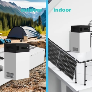 Station d'alimentation portable 500W avec contrôleur MPPT, onde sinusoïdale pure, charge solaire, utilisation en extérieur et en intérieur - Product Image 4