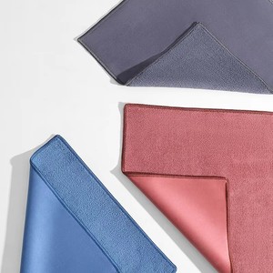 Serviette double face en polaire corail et microfibre chamois, super absorbante, séchage rapide, sans traces, pour nettoyer les services à thé - Product Image 2
