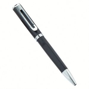 High Quality Custom Logo Black Metal Ballpoint <b>Pens</b> for Wholesale Promotional School and Office Writing Gift with New Design - Product Image 1