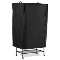 Housse moderne 210D imperméable en tissu Oxford pour cage à oiseaux Housse de protection anti-poussière pour cage à perroquet Myna en polyester
