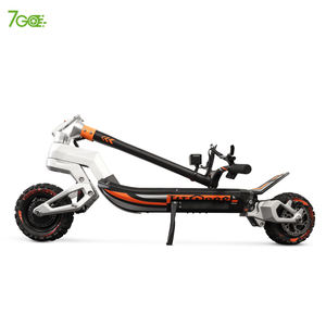 Fábrica 4000W 60V/30AH 11 pulgadas rueda carga máxima 120kg aleación de aluminio plegable movilidad adulto patinete eléctrico - Product Image 5