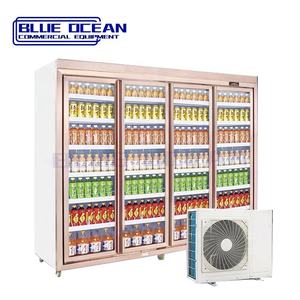 冷蔵庫シングル温度ビバレッジディスプレイ<span class=keywords><strong>4</strong></span>ガラスドア空冷ドリンクフリーザービバレッジディスプレイ用 - Product Image 6