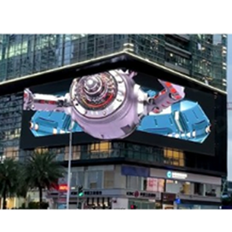 P5 Customized Naked Eye 3D LED Anamorphic Billboard Signs