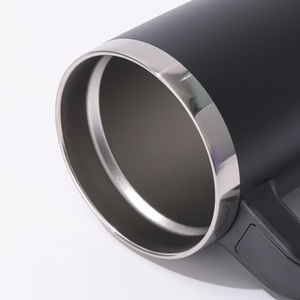 Vaso Térmico de Acero Inoxidable 304 de Doble Pared con Asa, 20oz, Directo de Fábrica, Taza de Café, Regalo Empresarial, Vaso Aislado - Product Image 4