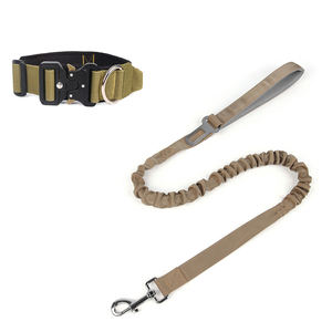 Conjunto de lujo con logotipo personalizado, collares de perro resistentes acolchados, conjunto de correa de plomo con correa - Product Image 1