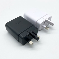 Grosir pengisi daya USB C pengisian Super QC 3.0 Port Tipe c 45w ta845 untuk Samsung S21 Plus S22 TA800 Adaptor daya USB C