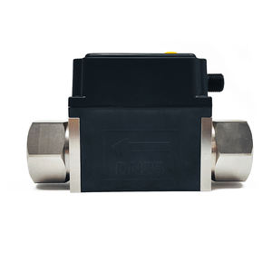 Meteran aliran air minyak cair tampilan LCD aliran Digital <span class=keywords><strong>Vortex</strong></span> plastik baja tahan karat mendukung OEM untuk pengukuran yang akurat - Product Image 3