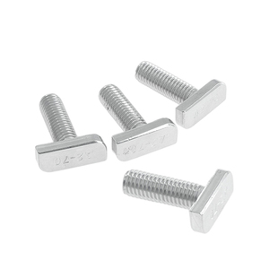Perno de Cabeza en T DIN186 de Acero Inoxidable 304, Grado A2-70, Fijación de Ranura en T, Liso, para Uso Industrial - Product Image 6