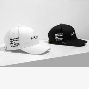 High-End Custom หมวกหมวกเบสบอลแบบกำหนดเอง3D เย็บปักถักร้อยการพิมพ์โลโก้ที่กำหนดเองหมวก