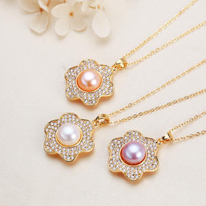 Collar de Alta Gama al por Mayor, Estilo Ins, Versátil, con Colgante de Perla de Agua Dulce, Forma de Gota de Agua, Cadena para Clavícula, Joyería Decorativa - Product Image 4