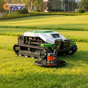 <span class=keywords><strong>Tondeuse</strong></span> à gazon robotisée électrique télécommandée de qualité supérieure de Chine, mini-<span class=keywords><strong>tondeuse</strong></span> à gazon automatique à chenilles - Product Image 1