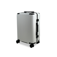 Ensemble de 2 valises rigides de luxe en PC de marque OEM personnalisée à roulettes sac de voyage de grande taille pour voyage d'affaires