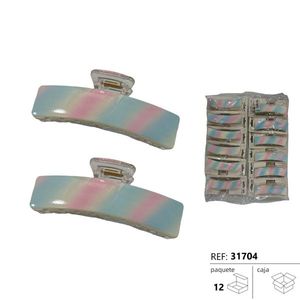 Hair Clip Pinza De Pelo Multicolor Large Size For Women Hair Styling - Product Image 3