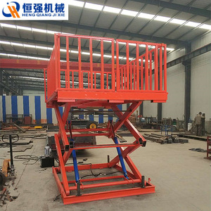 Plataforma de Carga de Cerdos Hengqiang Machinery 2200*2200, Elevación Eléctrica Hidráulica de 3m de Altura para Uso Agrícola - Product Image 3