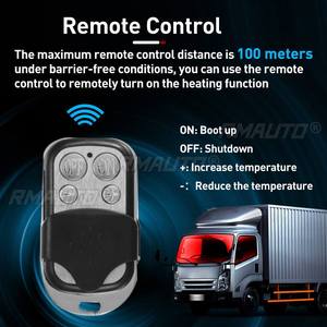 เครื่องทำความร้อนในรถยนต์ HCalory ออลอินวัน 5-8KW 12V ใช้เชื้อเพลิงดีเซล สำหรับรถยนต์ รถบรรทุก บ้านเคลื่อนที่ เรือ รถบัส พร้อมหน้าจอ LCD - Product Image 5