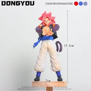 Figurine d'action Anime Sun Wukong Vegeta <span class=keywords><strong>Saiyan</strong></span> <span class=keywords><strong>Goku</strong></span> en PVC, modèle de décoration, jouet tendance, produit périphérique, vente en gros transfrontalière, 14 ans et plus - Product Image 3