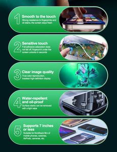 RELIFE Film hydrogel flexible GF-2 mat Film hydrogel givré - Product Image 4