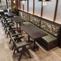 Restaurant de style médiéval, restaurant de thé, restaurant de hot pot, hôtel, canapé de stand, restaurant commercial, café, taverne, salon de thé au lait