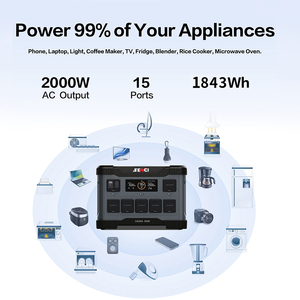 2kw 1843wh Sine Wave dạng sóng nhiệt độ thấp bảo vệ LiFePO4 Pin Trạm điện đa chức năng dự phòng cung cấp điện - Product Image 5