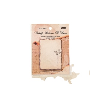 Blocchetti Adesivi Vintage Retrò con Motivi Floreali e Farfalle, Memo Autoadesivi per Scuola, Ufficio e Planner - Product Image 1