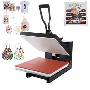 Magliette della pressa di calore di qualità dell'oem 15x15 pollici, macchina da stampa personalizzata delle magliette del controller dell'affissione a cristalli liquidi di progettazione popolare - Product Image 2