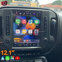 Écran de style Tesla Radio intelligente Carplay stéréo pour Chevrolet Silverado GMC SIERRA 2014-2019 Mise à niveau de la navigation GPS