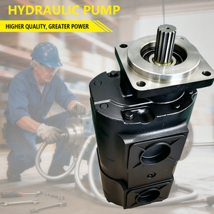 Pompe à engrenages hydraulique universelle P76-TR100, montage à bride carrée standard - Product Image 3