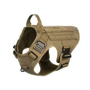 Arnés táctico ajustable para perros, tipo chaleco, con cuerda para pasear mascotas, ideal para Pastor Alemán. - Product Image 1