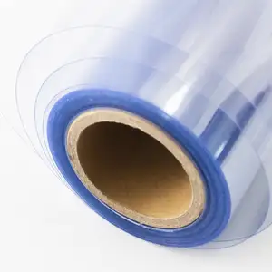 热成型用高品质定制尺寸透明塑料聚氯乙烯薄膜硬质聚氯乙烯卷装