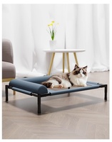Lit de camping pour chien SS, best-seller transfrontalier, adapté à toutes les saisons, respirant, amovible, lavable, lit surélevé pour chat, lit pour animaux de compagnie