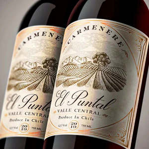 Autoadhesivo Personalizado Papel Texturizado de Lujo Privado Lámina de Oro en Relieve Pegatinas de Etiquetas de Vino <span class=keywords><strong>Wishky</strong></span> para Botella - Product Image 5