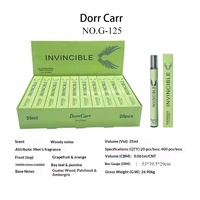 Parfum tubulaire 35 ml pour hommes et femmes, vaporisateur de parfum aux senteurs florales et fruitées, emballage portable, mini-parfum, vente en gros d'usine