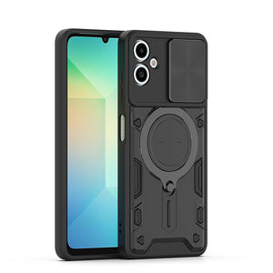Para Samsung Galaxy A06 <span class=keywords><strong>funda</strong></span> fundas para cámara celular <span class=keywords><strong>funda</strong></span> deslizante para teléfono móvil con Soporte redondo - Product Image 2