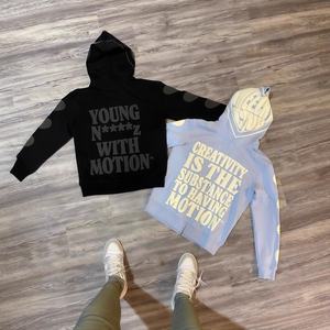 Sudaderas con Capucha Bordadas en 3D Personalizadas al por Mayor, Sudaderas de Invierno para Sudaderas Lisas, Sudaderas con Capucha Bordadas en Chenilla para Parejas - Product Image 6