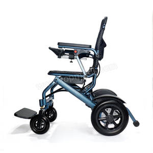 Le compagnon de voyage ultime: fauteuil roulant électrique pliable avec batterie longue durée de 10Ah - Product Image 2