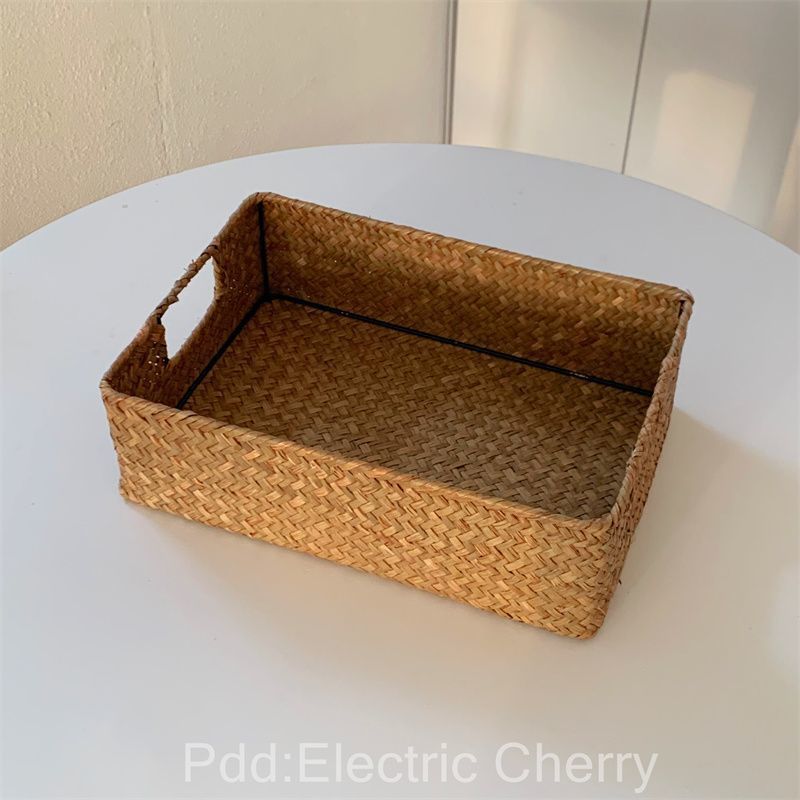 Medium-sized [Retro Rattan Handbag]