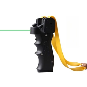 Lance-pierre laser en acier inoxydable pour enfants, accessoire de <span class=keywords><strong>chasse</strong></span> et de <span class=keywords><strong>pêche</strong></span> à l'arc en plein air, lance-pierre à laser vert pour la <span class=keywords><strong>chasse</strong></span> aux oiseaux - Product Image 1