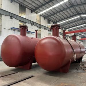 Réservoir de stockage de <span class=keywords><strong>GPL</strong></span> souterrain horizontal de 12,5 tonnes 25cbm 25000 litres pour station de ravitaillement - Product Image 5
