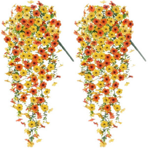 Vignes artificielles Yuzhiyuan 75cm, plantes décoratives suspendues pour la décoration murale intérieure et extérieure - Product Image 5